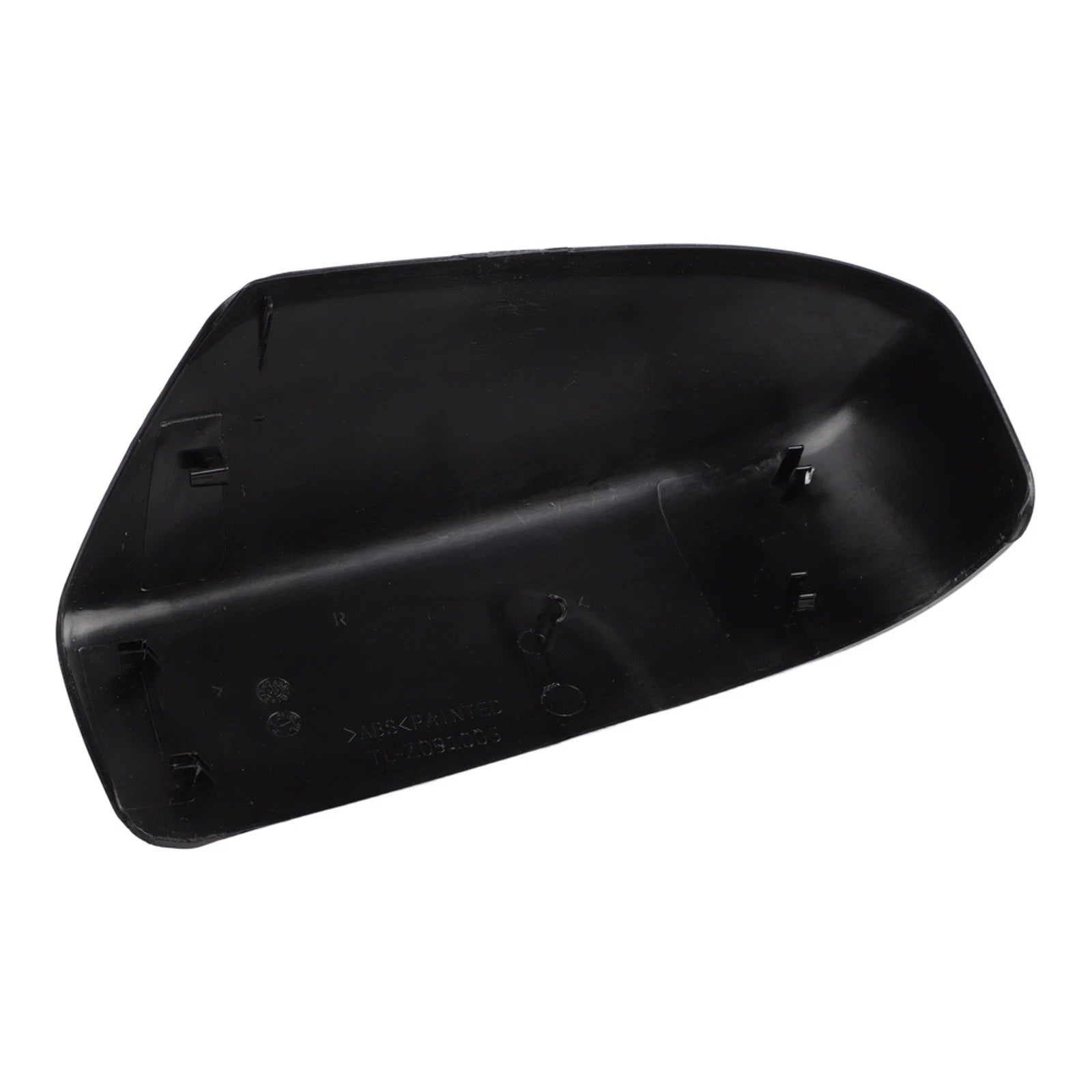Mirror Cover for - Gloss Black, 1 Pair, ABS Plastic