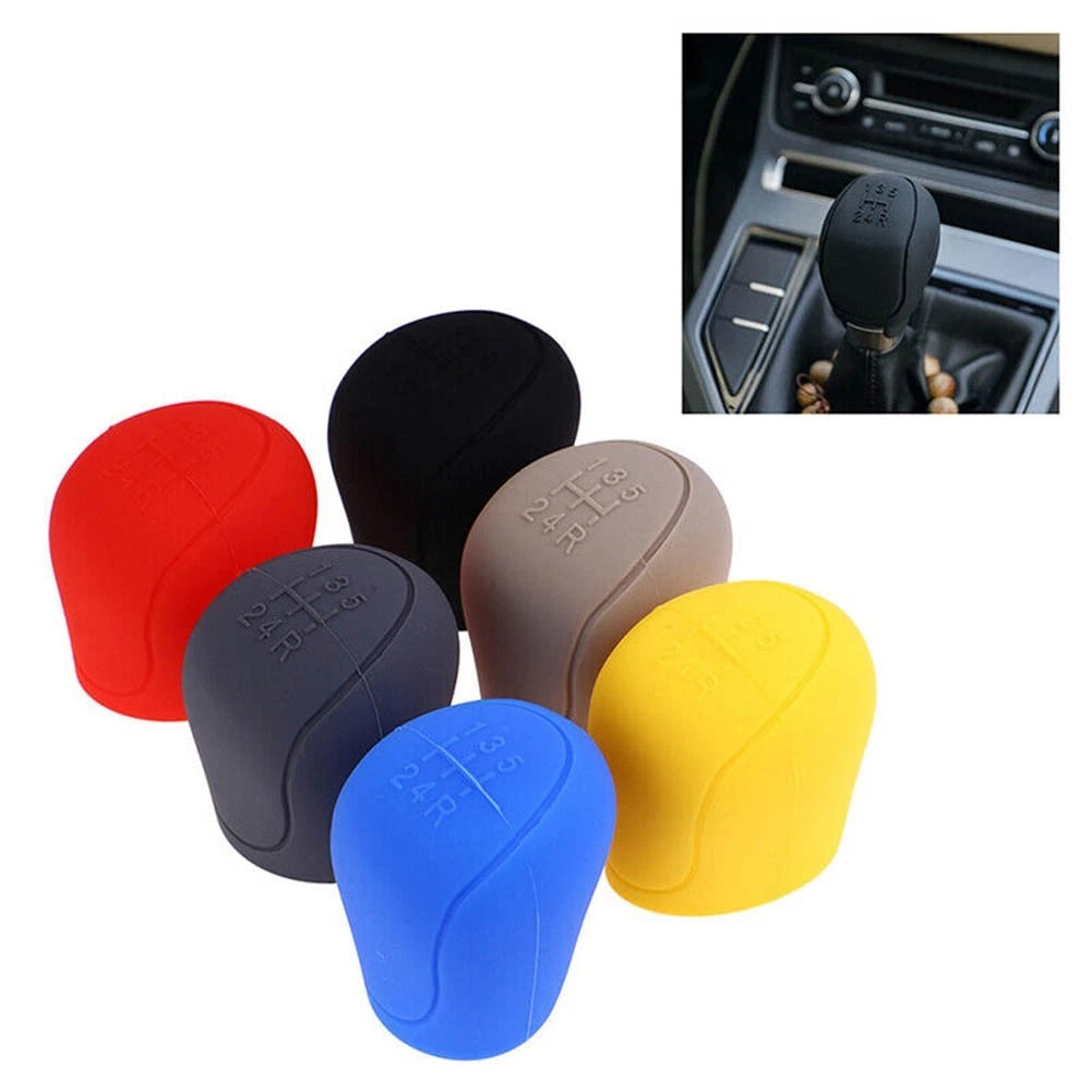 Silicone Gear Shift Knob Cover Enhanced Protection and Easy Cleaning
