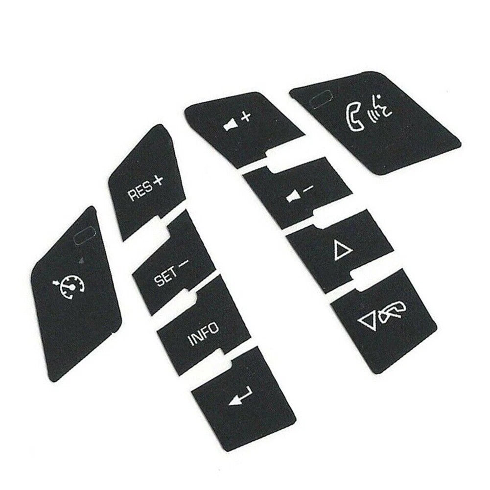 Button Repair Decals for Car