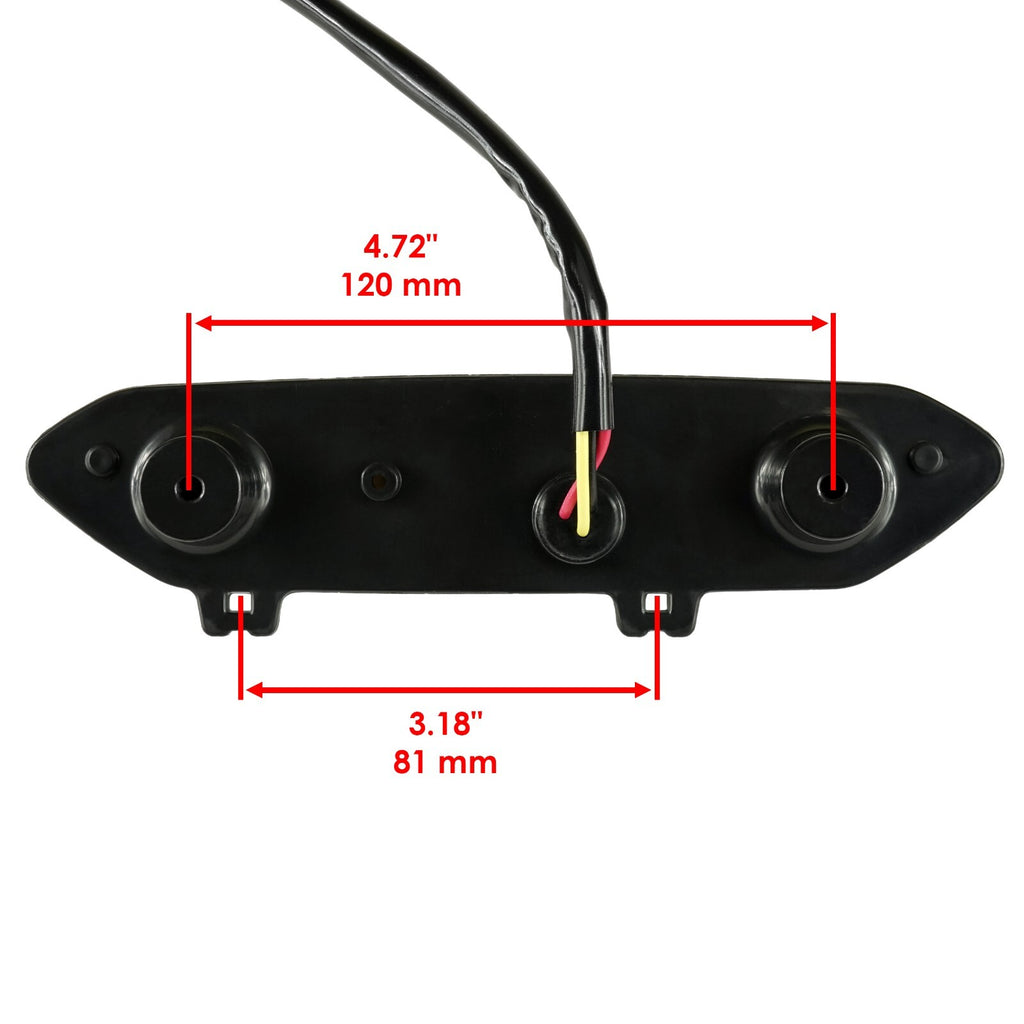Complete Taillight Brake Light for Yamaha YFZ450R YFZ450X (2009–2020)