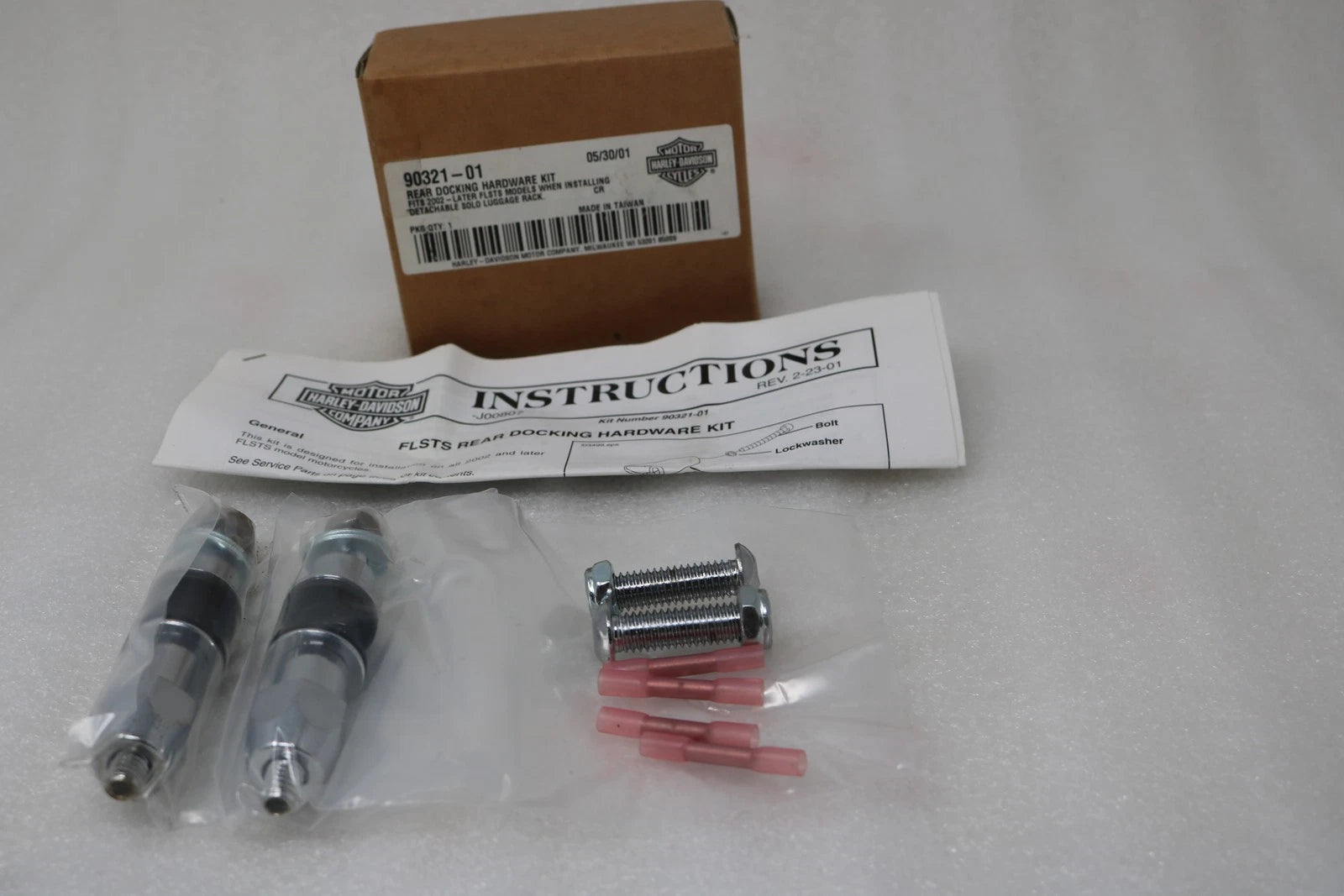 OEM Rear 90321-01 for Harley-Davidson FLSTS Heritage Springer (2002–Present)