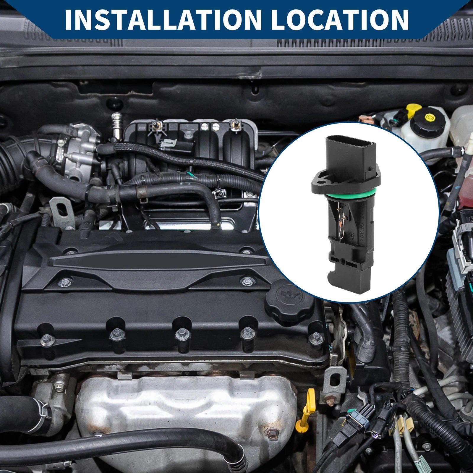 MAF Sensor for BMW Land Rover (1 Pcs)