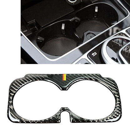 Cup Holder Panel Frame Cover Trim for Mercedes Benz C Class W205 (2015–2021)
