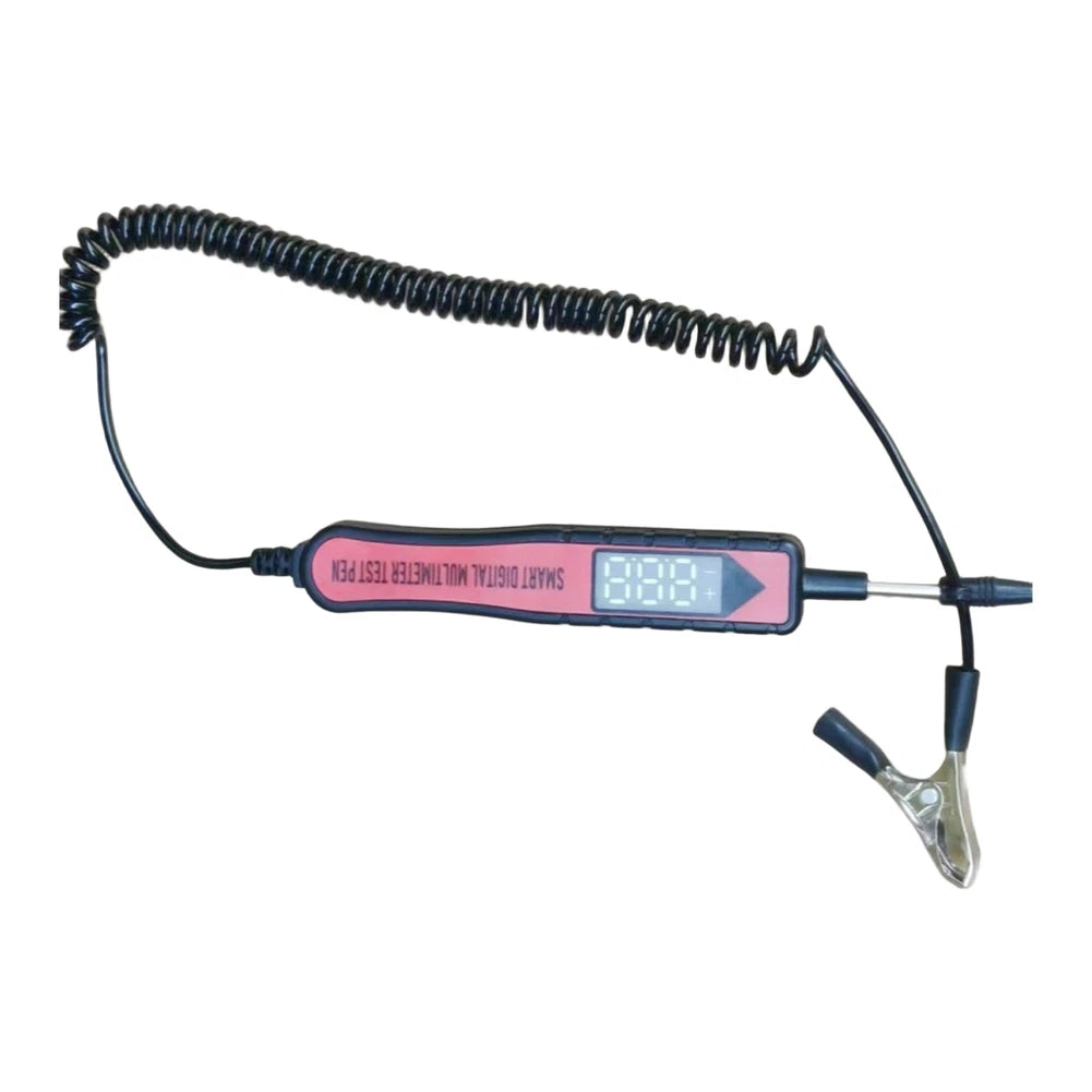 Auto Voltage Tester with LED Display for Vehicles (5V to 120V)