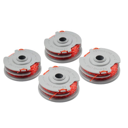 Set of 4 Trimmer Spool & Line 1.5mm 36ft for Flymo FLY021