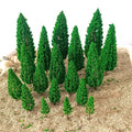 18Pcs Model Tree Set for Train Railway Landscape Wargame Scenery