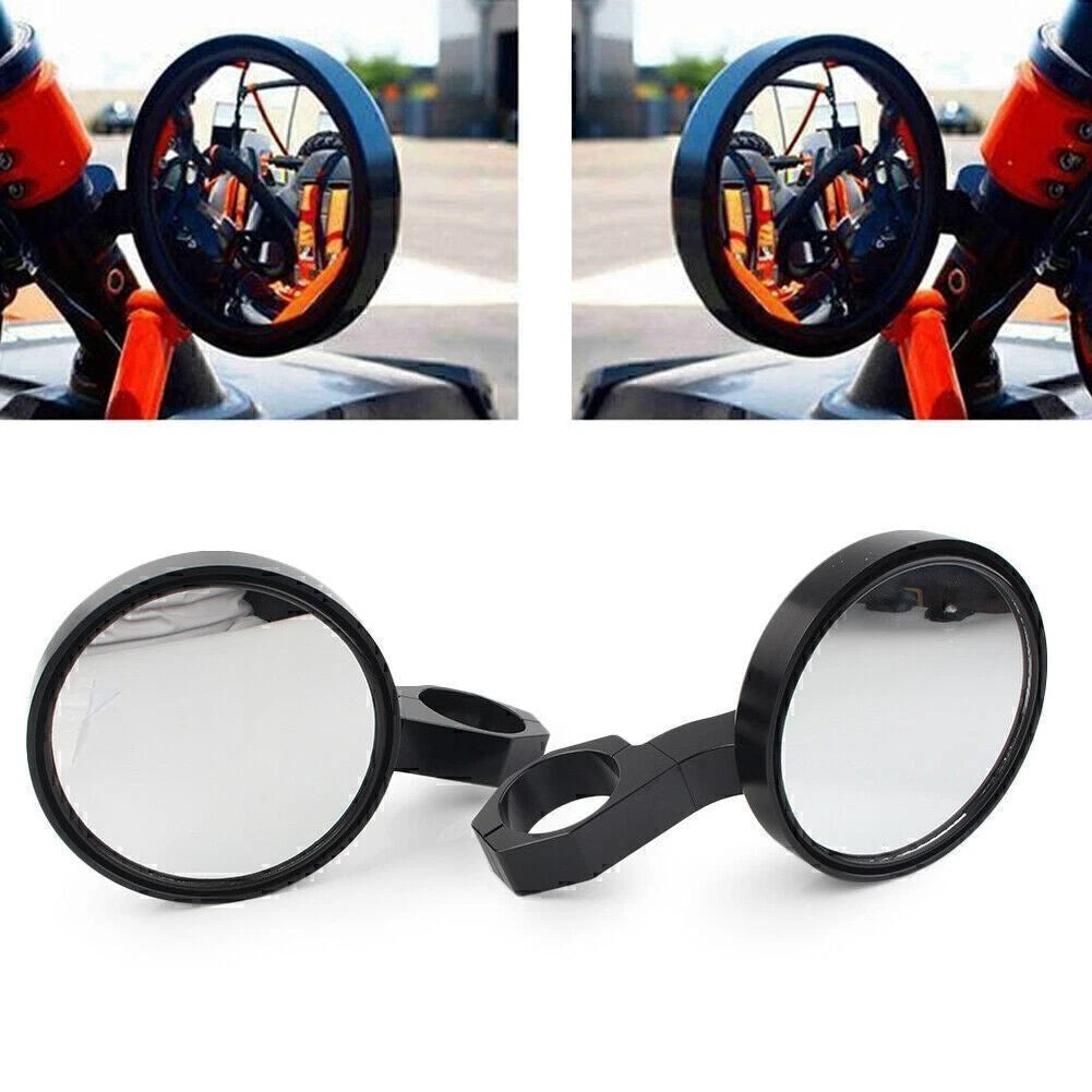 Side Rear View Mirror for UTV with 1.75" Roll Bars (Universal Fit)