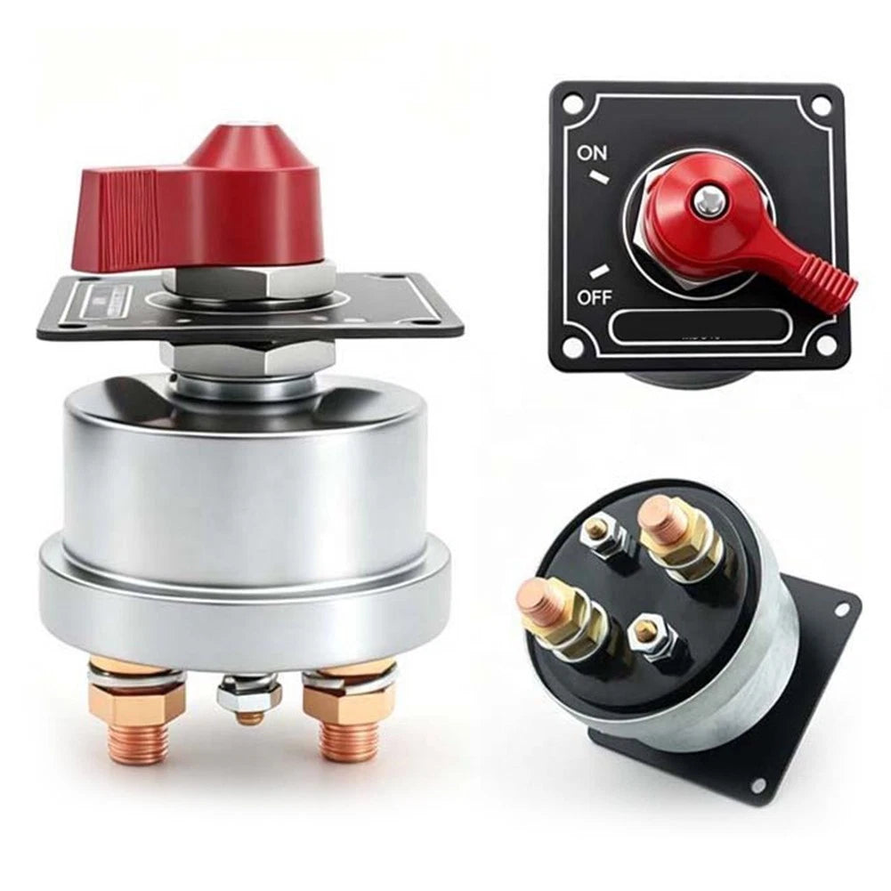 250A 48V DC Panel Mount Battery Disconnect Switch for Marine Applications
