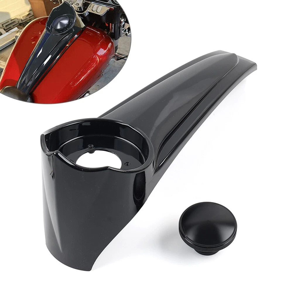 Stretched Dash Panel + Gas Tank Cap Cover for Harley Electra Street Glide (1986–2007)