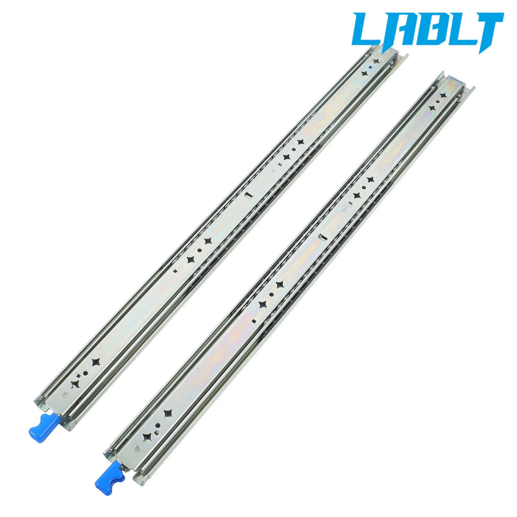 1 Pair Heavy Duty Drawer Slides 28" for Universal Applications (250 lbs)