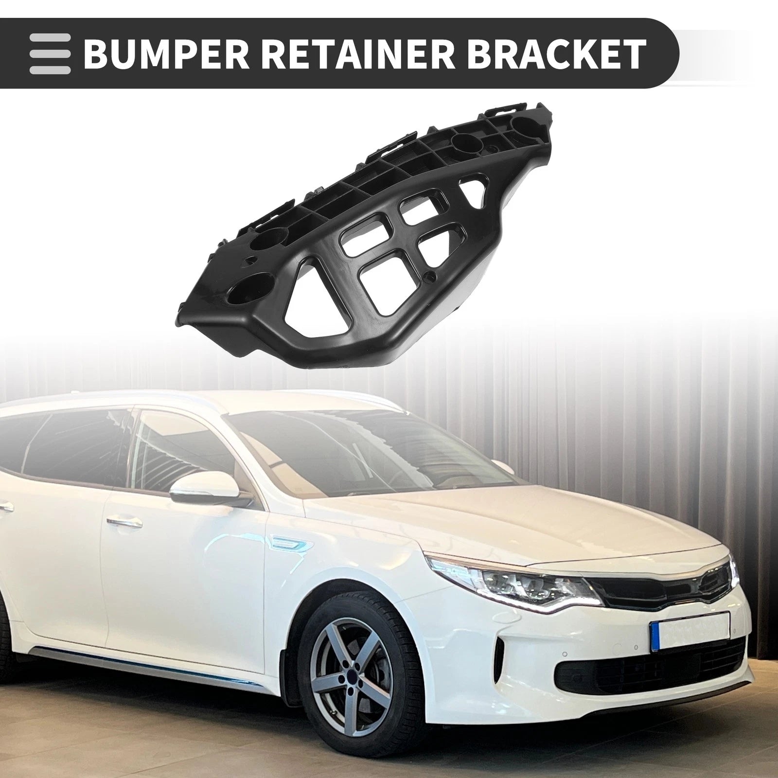 Left Front Bumper Retainer Bracket for Toyota Corolla iM (2017–2018)