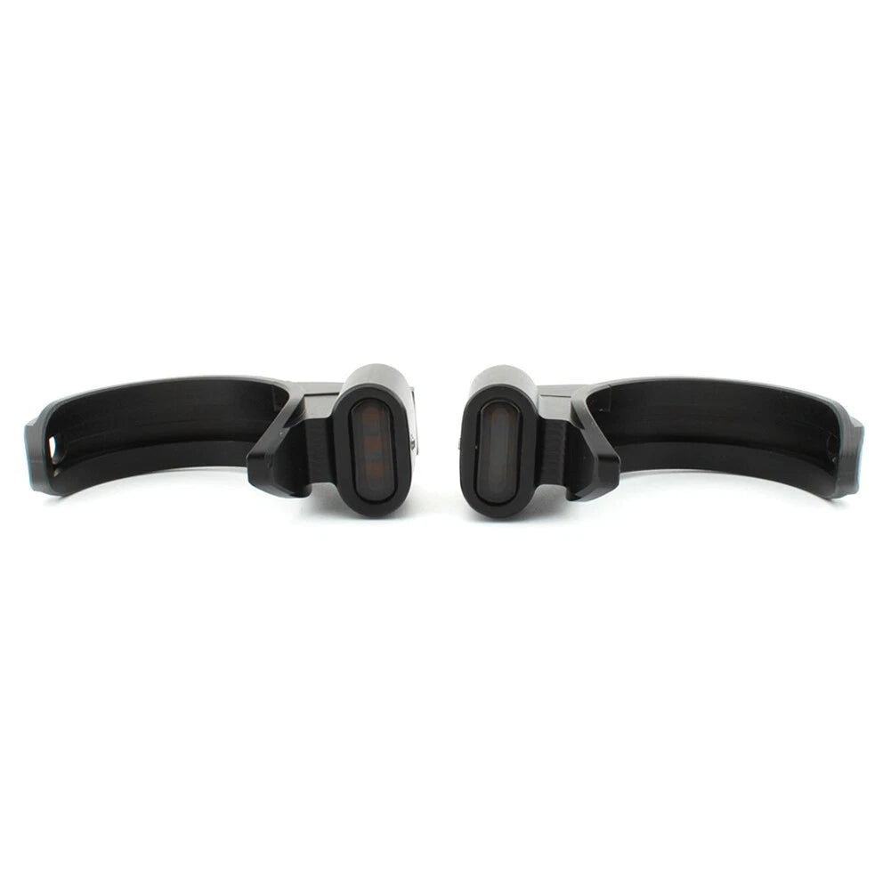 1 Pair LED Front Turn Signal Light for Harley (49-51mm Front Fork)