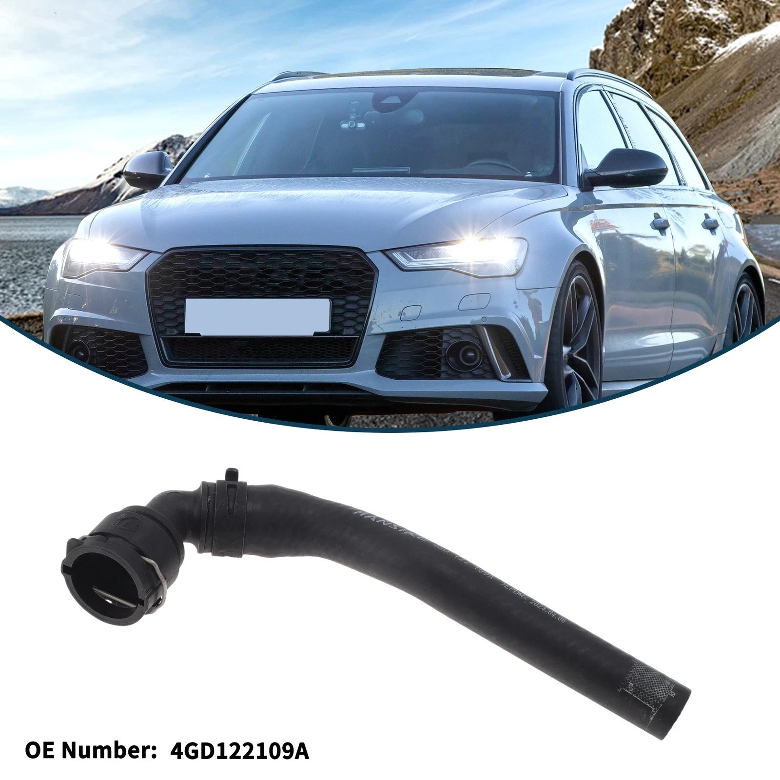 Radiator Hose Replacement for Audi A6L 2019–2020 Coolant Pipe