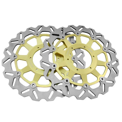 2X Front Brake Disc Rotors for Honda CBR 929RR (2000–2001) & CBR 954RR (2002–2003)