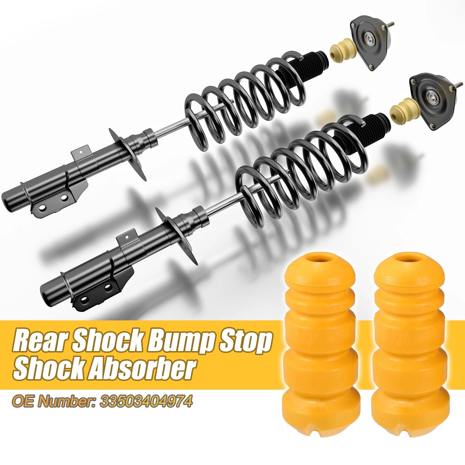 Rear Shock Bump Stop Kit (2 Pcs) for BMW X3 (2005–2010)