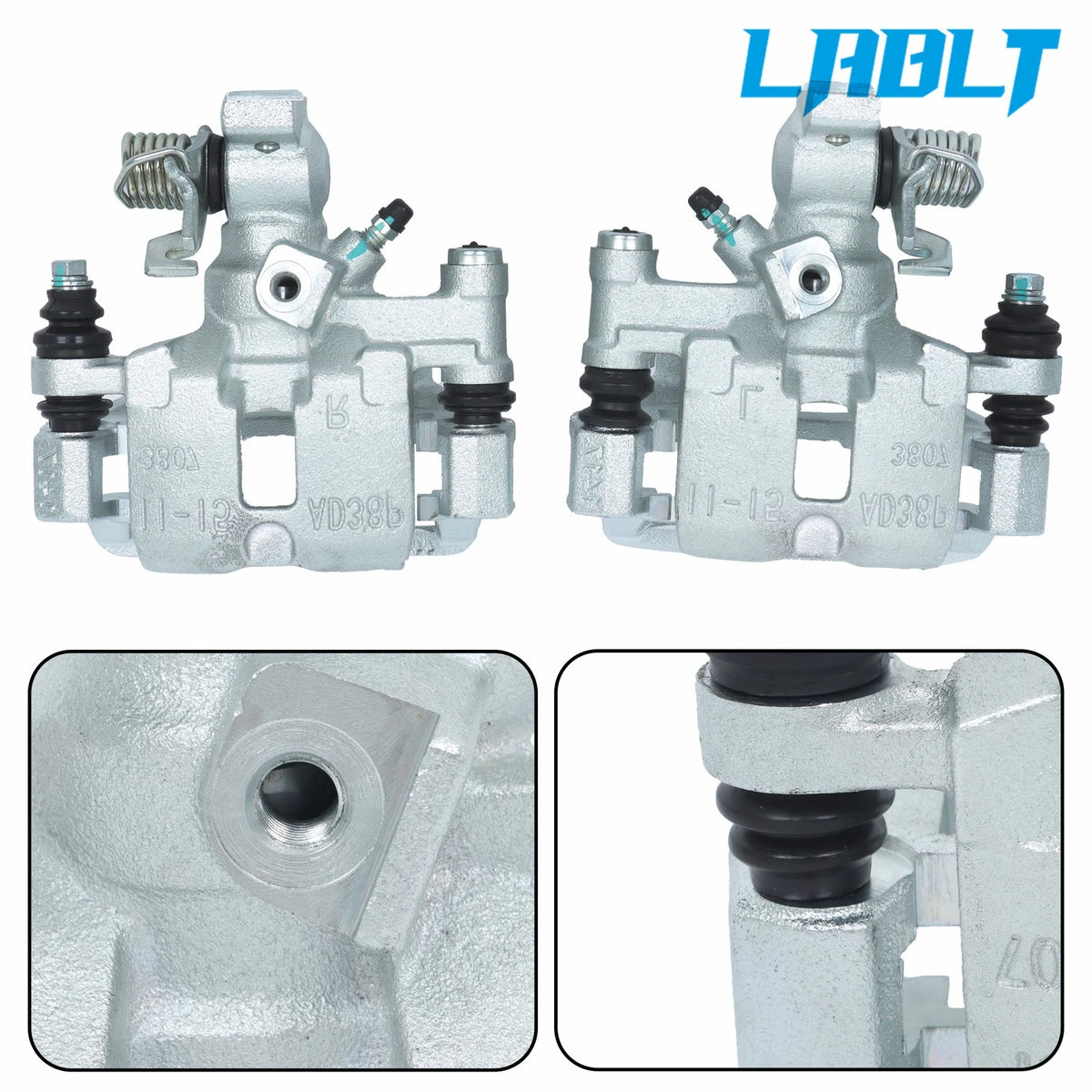 2X Disc Brake Caliper w/ Bracket for Buick LeSabre Pontiac