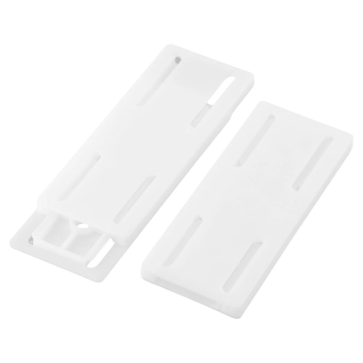 2X Wall Mount Power Strip Holder & Extension Organizer