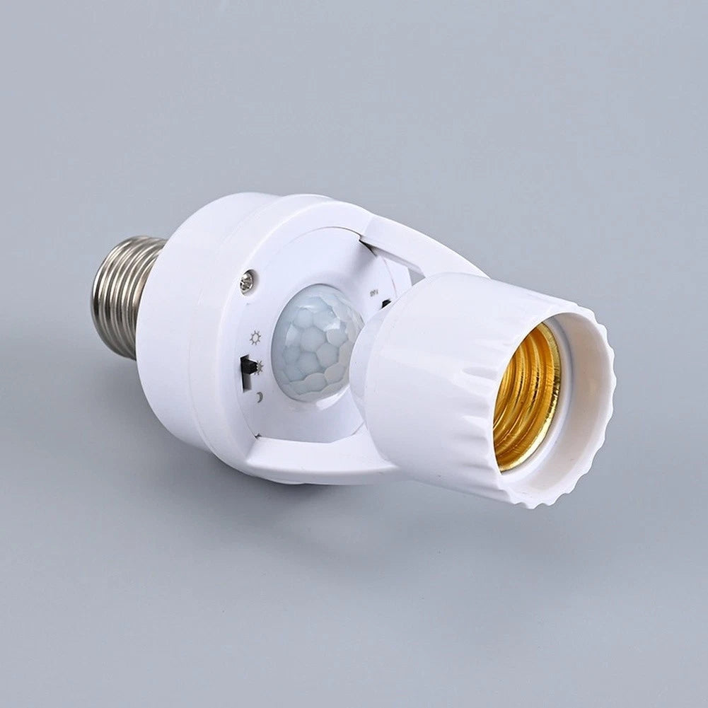 E27 Motion Sensor Light Bulb Holder for LED Bulbs