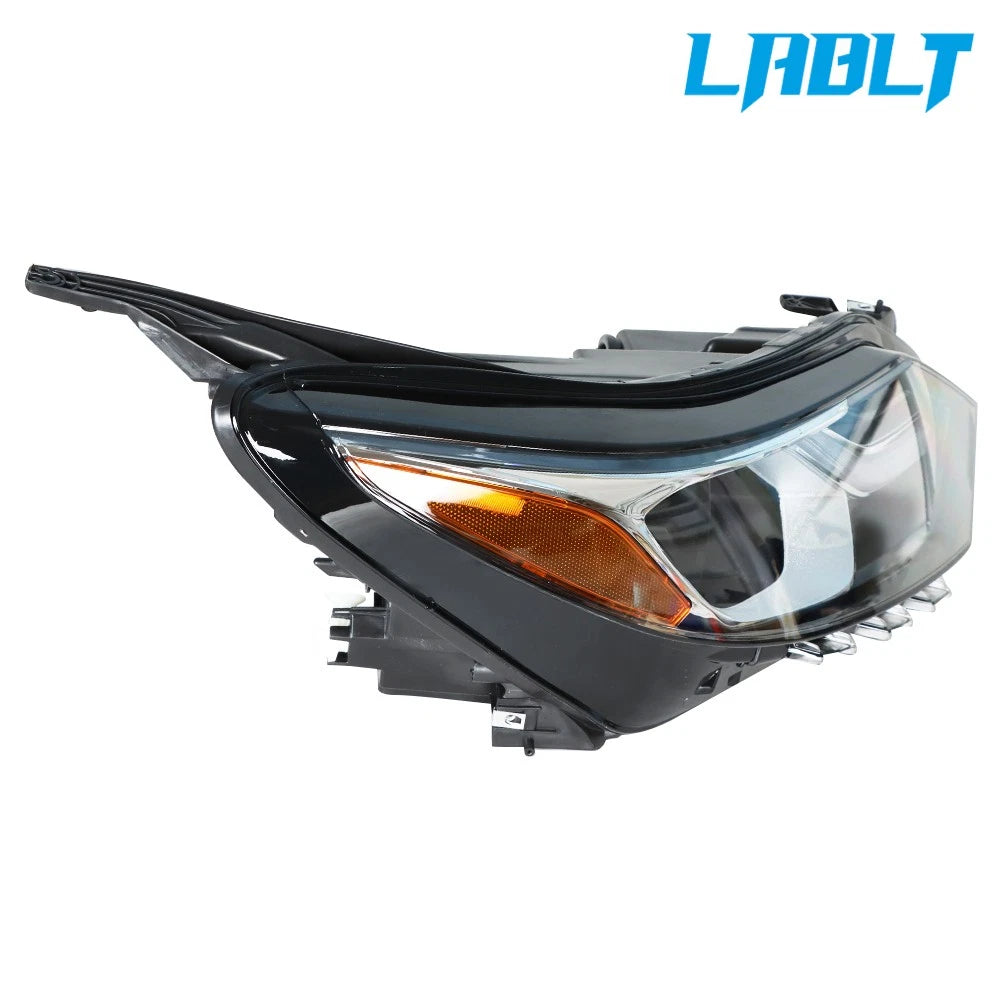 LABLT RH Side Black Halogen LED DRL Headlight for Chevrolet Equinox (2018–2020)