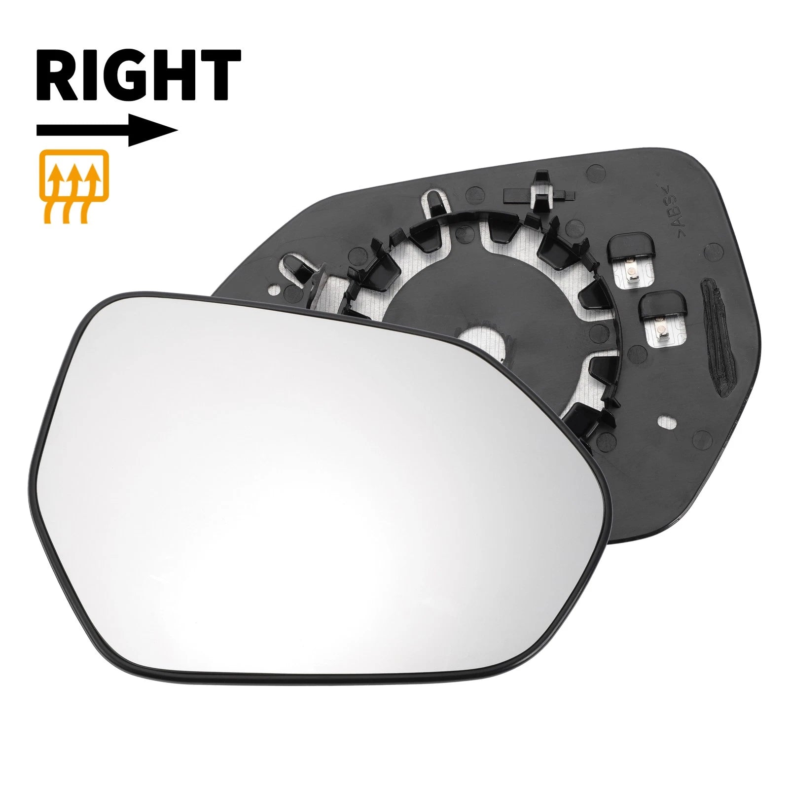 Right Side Mirror Glass with Back Heated for Toyota Corolla (2018–2022)