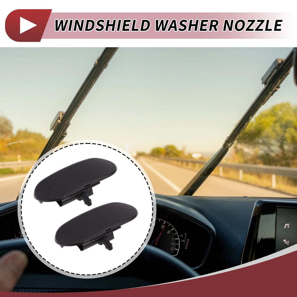 Front Windshield Washer Nozzle Replacement for Audi A4 A6 (2004–2011)