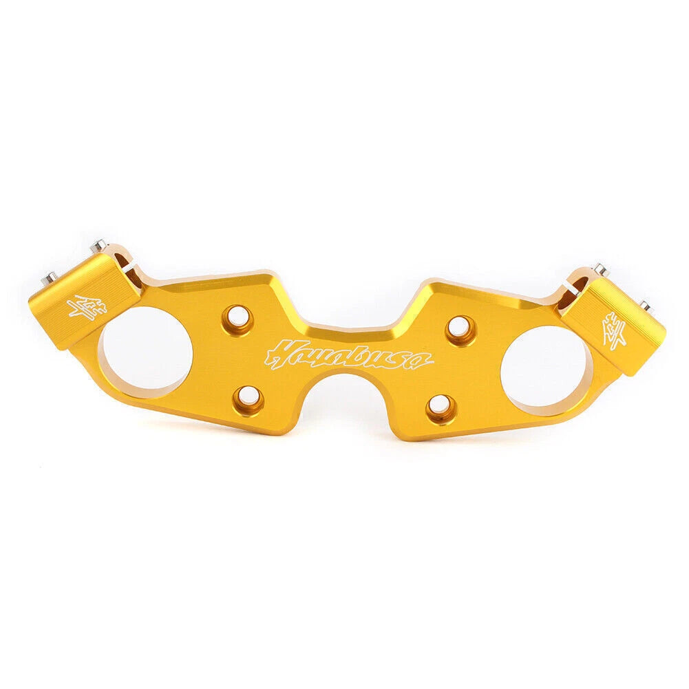 Triple Tree Upper Top Clamp for Suzuki GSXR 1300 Hayabusa (2008–2019) Gold