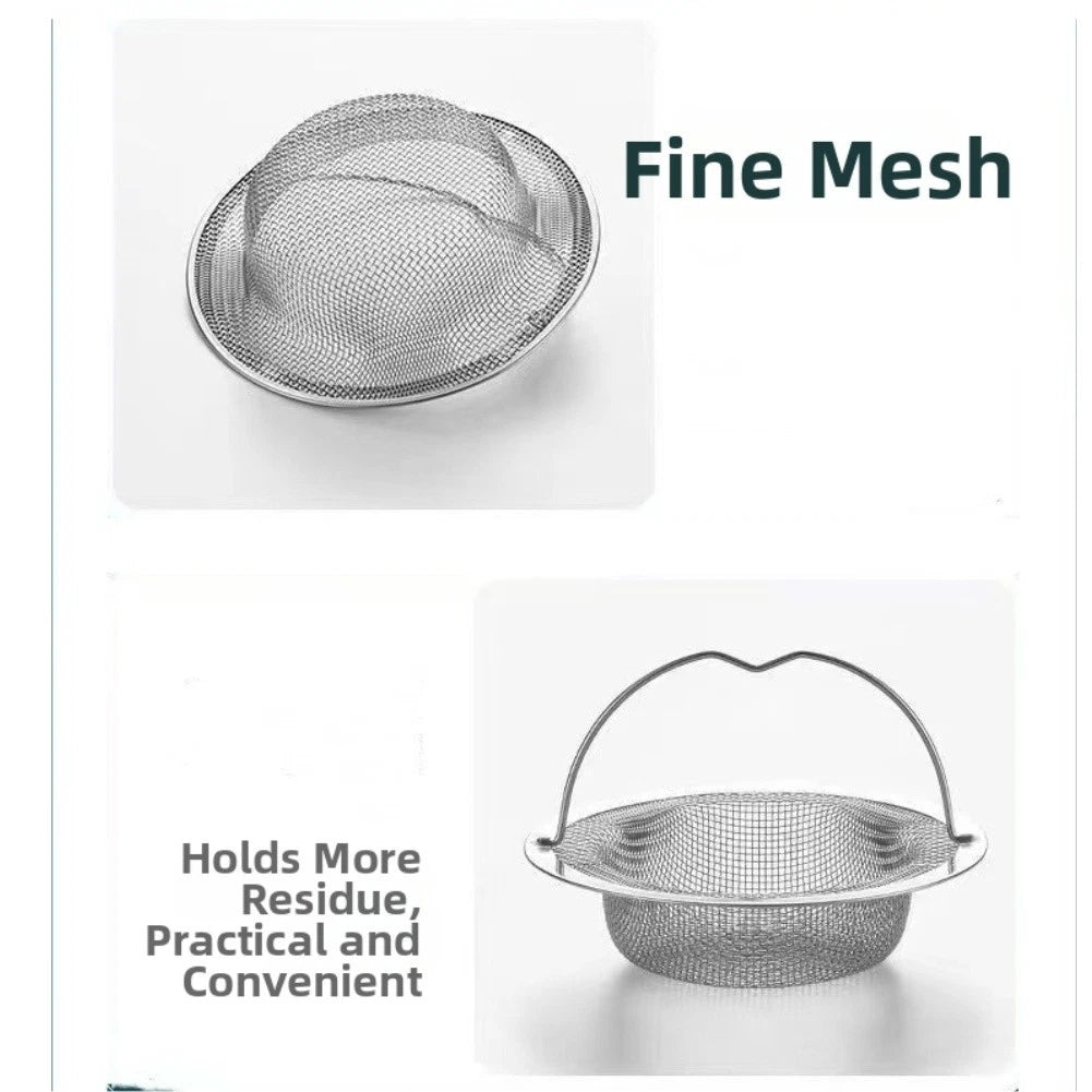 Pack of 4 Stainless Steel Sink Strainers for Standard Sinks