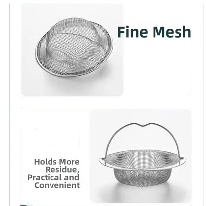 Pack of 4 Stainless Steel Sink Strainers for Standard Sinks