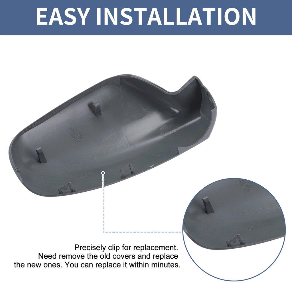 Left Passenger Side Mirror Cover Cap for Citroen Xsara (2002–2005)