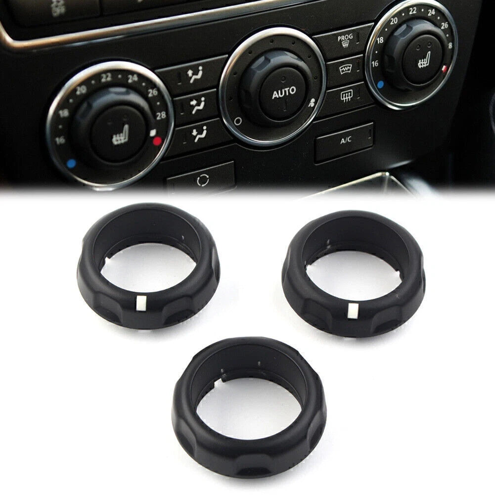3X Air Condition Control Volume Knobs for Land Rover Freelander 2 (2007–2015)