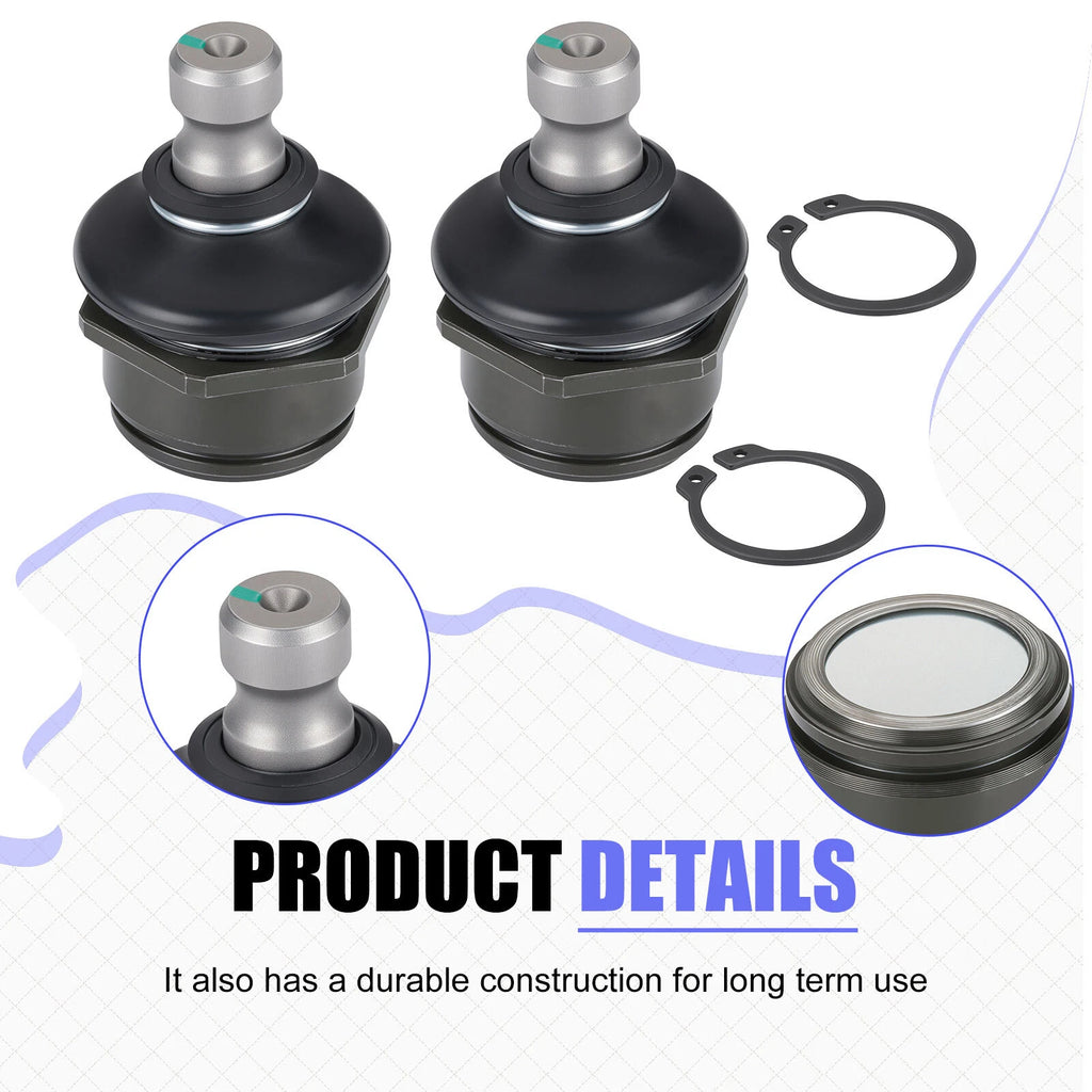 2X Front Lower Ball Joint 59266-1115 for Kawasaki Prairie 300 400 (1999–2006)