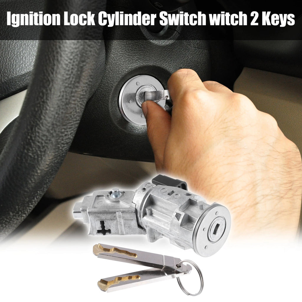 Ignition Switch Lock Cylinder with Key for Citroen Berlingo B9 (2008–2017)