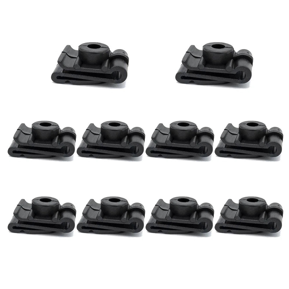10pcs Rear Wheel Arch Lining & Mudguard Clips for Mitsubishi (MB138567)