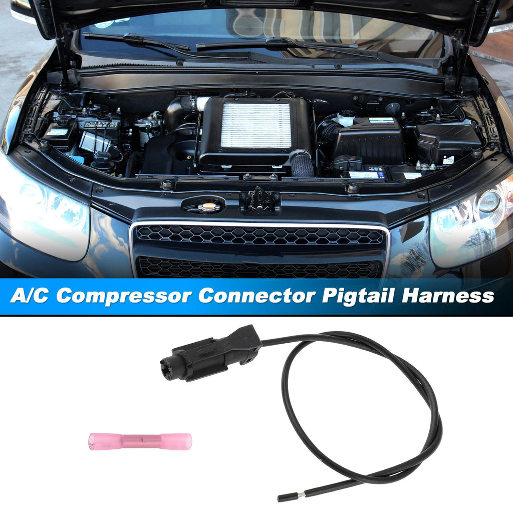 A/C Compressor Connector Pigtail Harness for Hyundai Santa Fe (2001–2006)