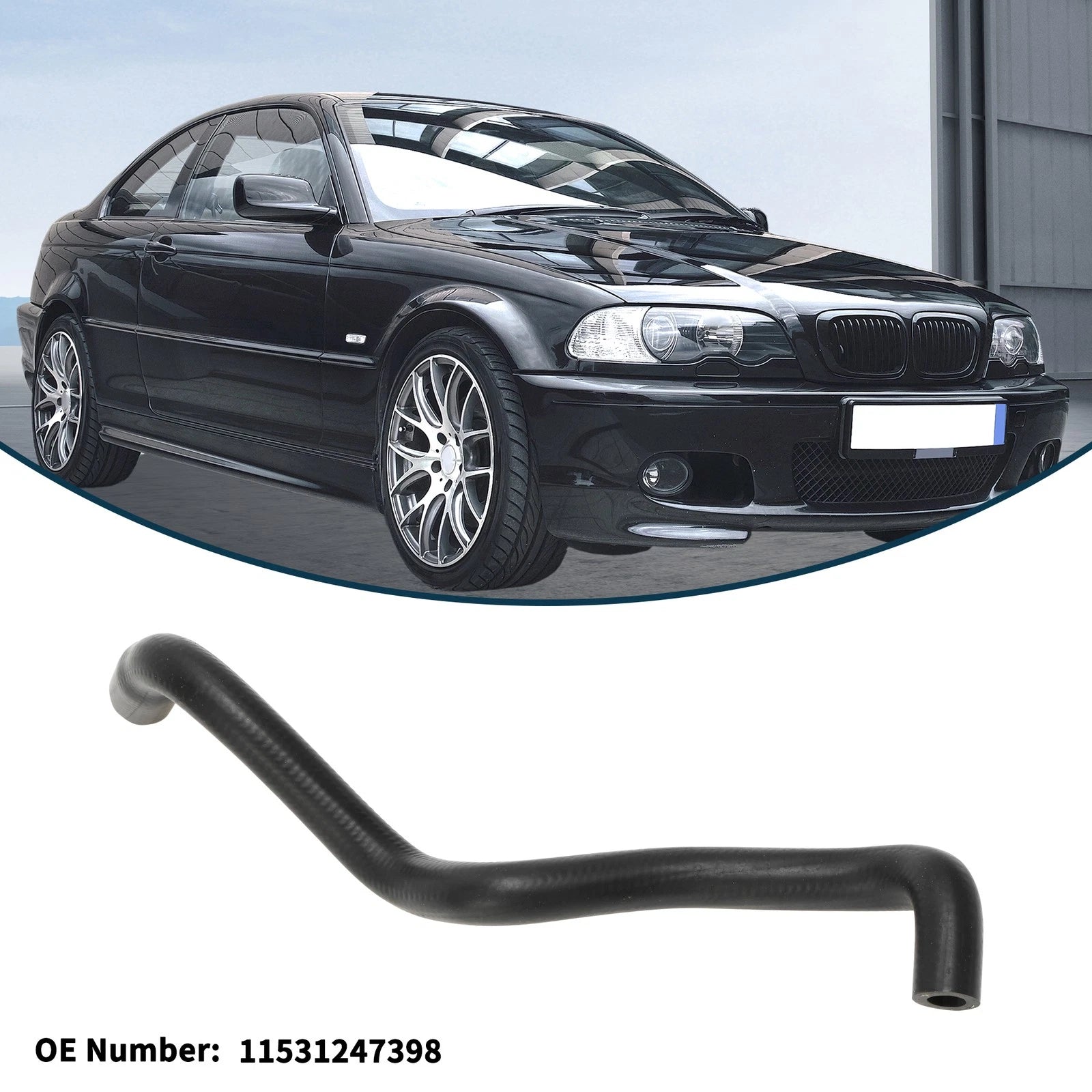 Radiator Hose Replacement for BMW 3 Series E36 1990–1998 Cooling System