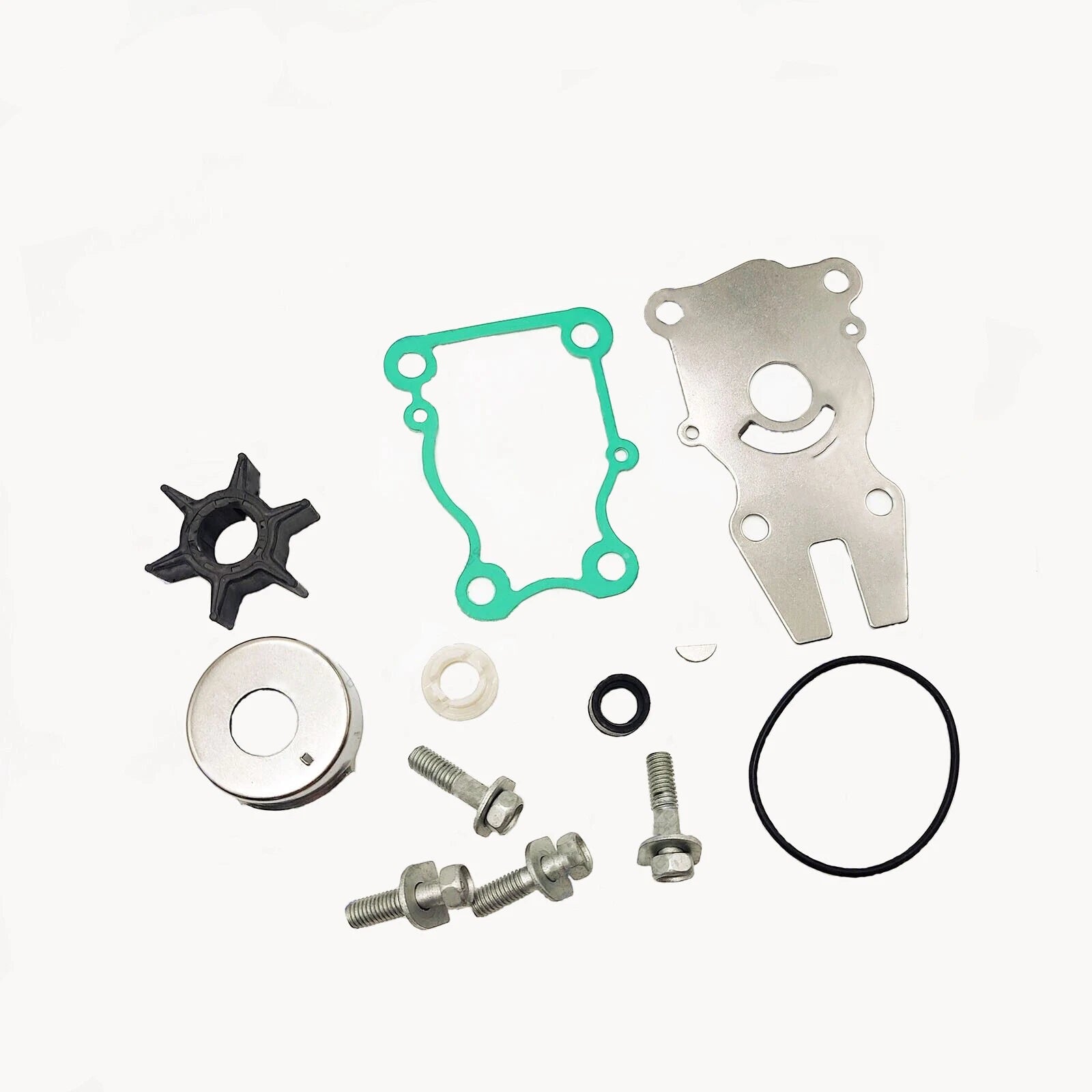 Water Pump Impeller Repair Kit for Yamaha F40/F50/F60HP (63D-W0078-01-00)