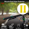 Bike Handlebar Grip Cover 117mm Soft End Grips Protector for MTB (Pair)