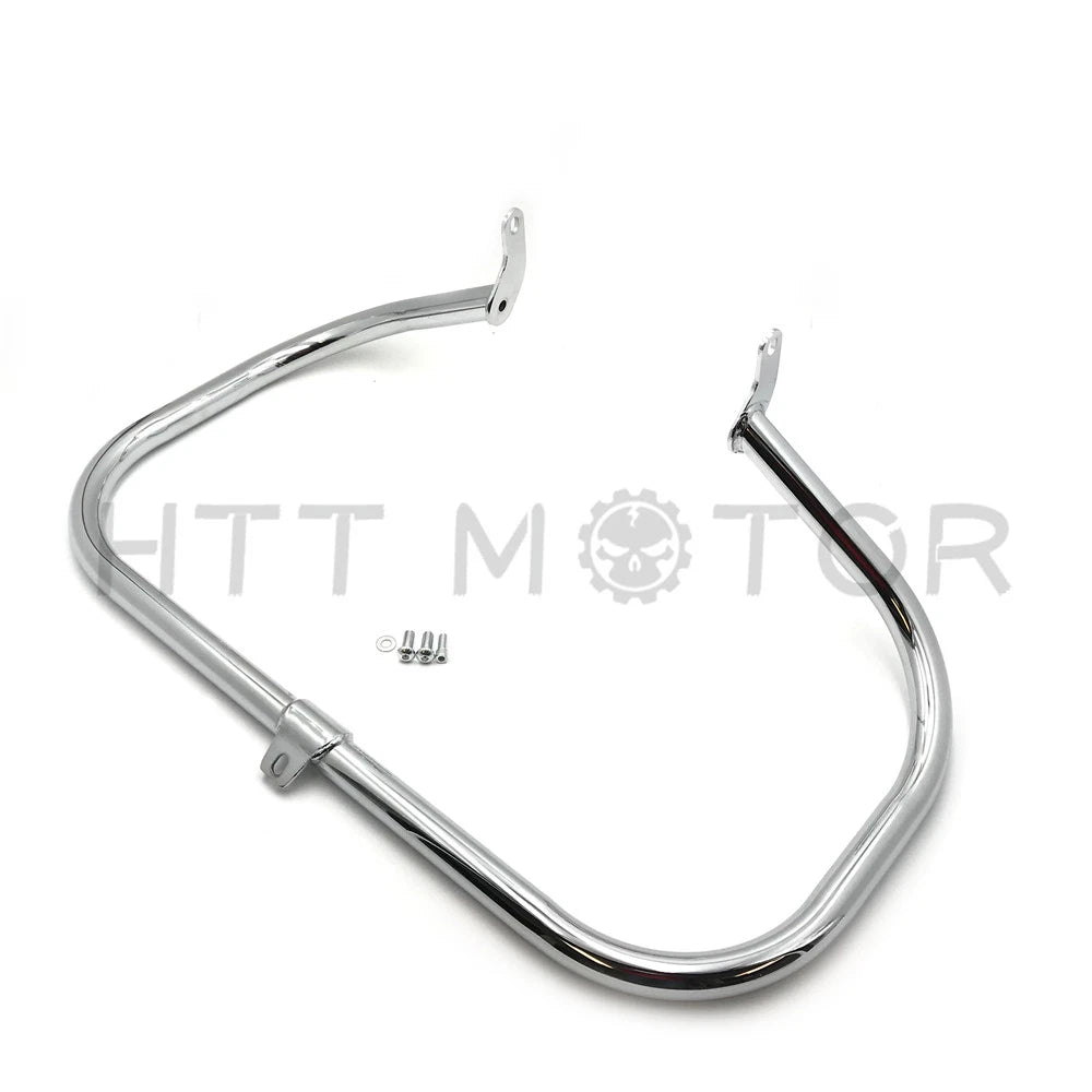 Chrome Engine Guard Crash Bar for Harley Heritage Softail Fat Boy (2000–2017)