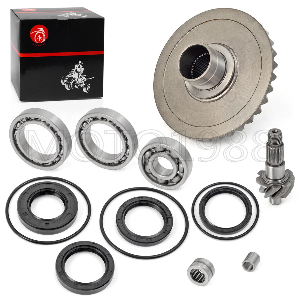 Rear Differential Ring & Pinion Gear + Bearing Kit for Honda TRX300FW (1988–2000)