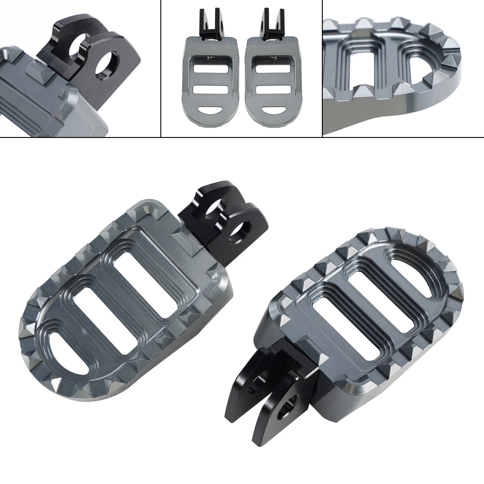 Front Footrests Foot Pegs for Kawasaki Vulcan S 650 (2016–2023)