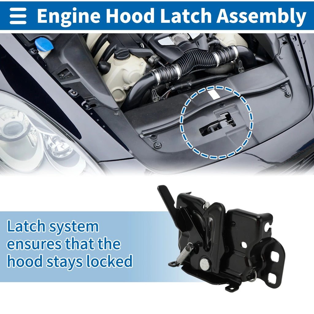 Hood Latch Assembly for Dodge Nitro (2007–2011) Replacement