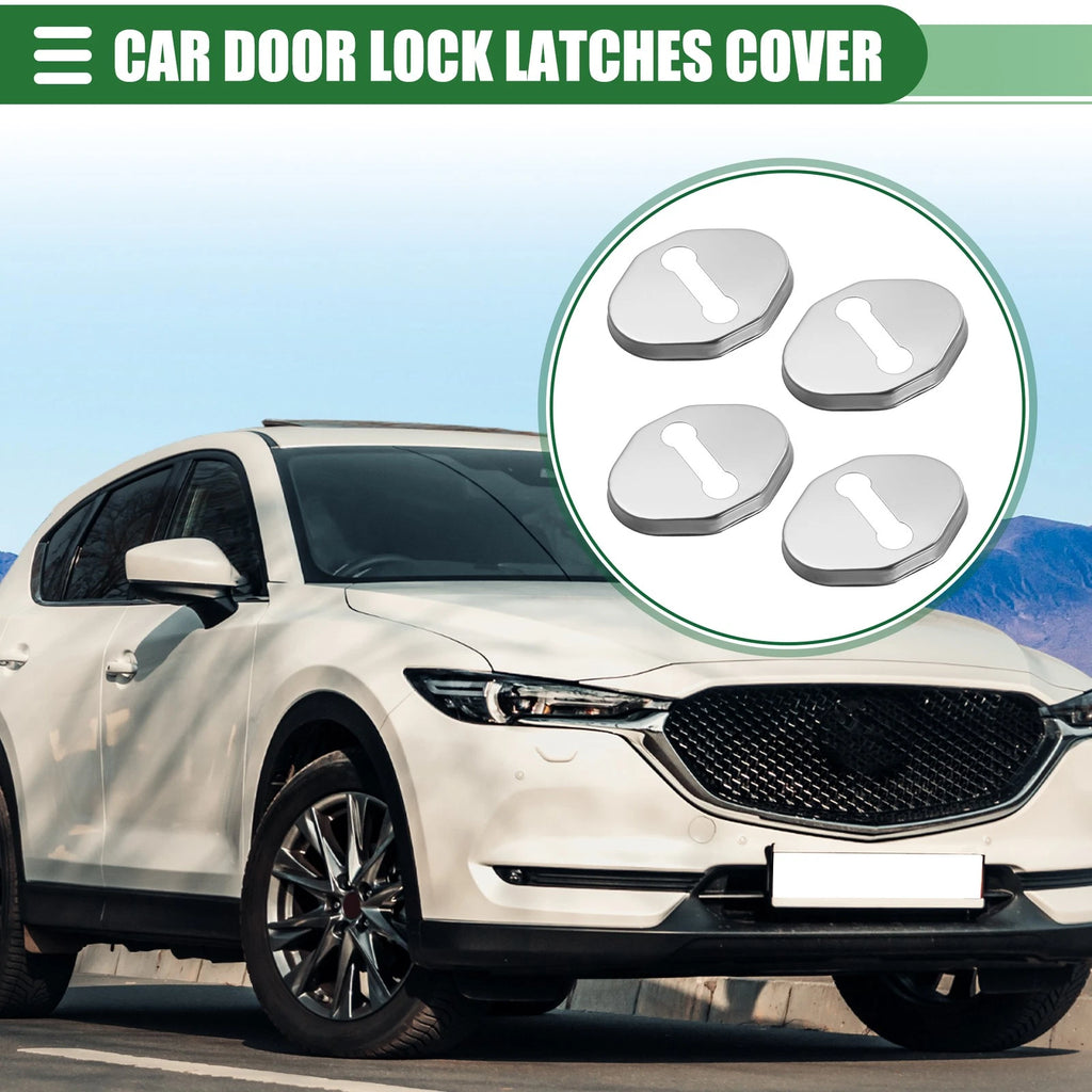 Door Latch Lock Cover Protector Set for Mazda 6 MX-5 (2009–2020)