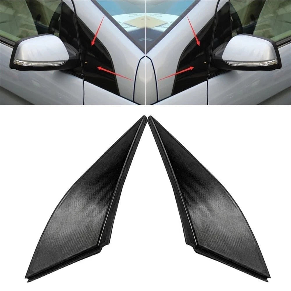 1 Pair Front Mirror Corner Triangle Fender Cover for Mercedes B-Class (2005–2012)