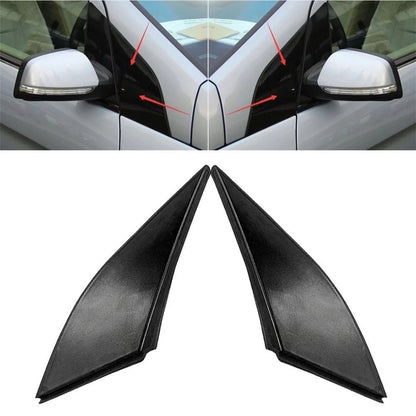 1 Pair Front Mirror Corner Triangle Fender Cover for Mercedes B-Class (2005–2012)