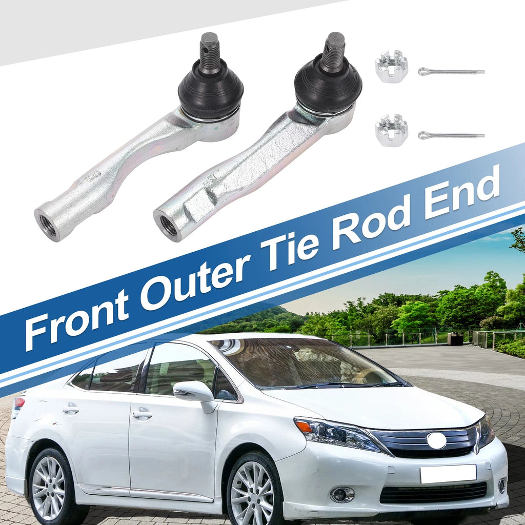 2pc Front Outer Tie Rod Ends Links Replacement for Lexus IS300 (2001–2005)
