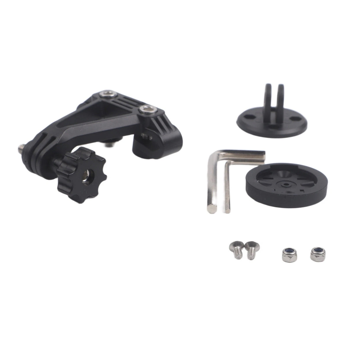 Bicycle Seat Clamp for Garmin Taillight Bracket and DJI Camera