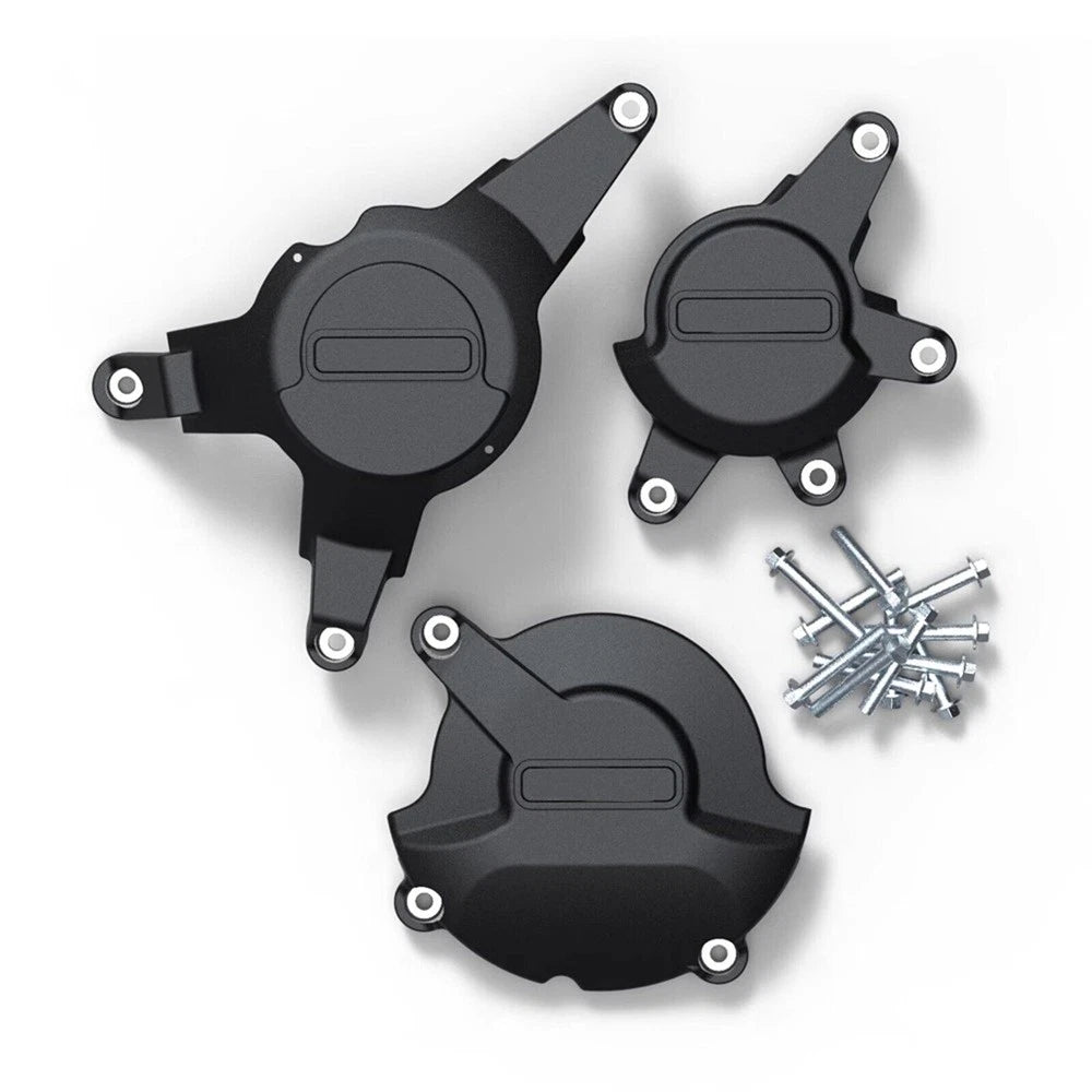 Engine Protection Cover Kit for Honda CBR1000RR (2008–2016) - Black