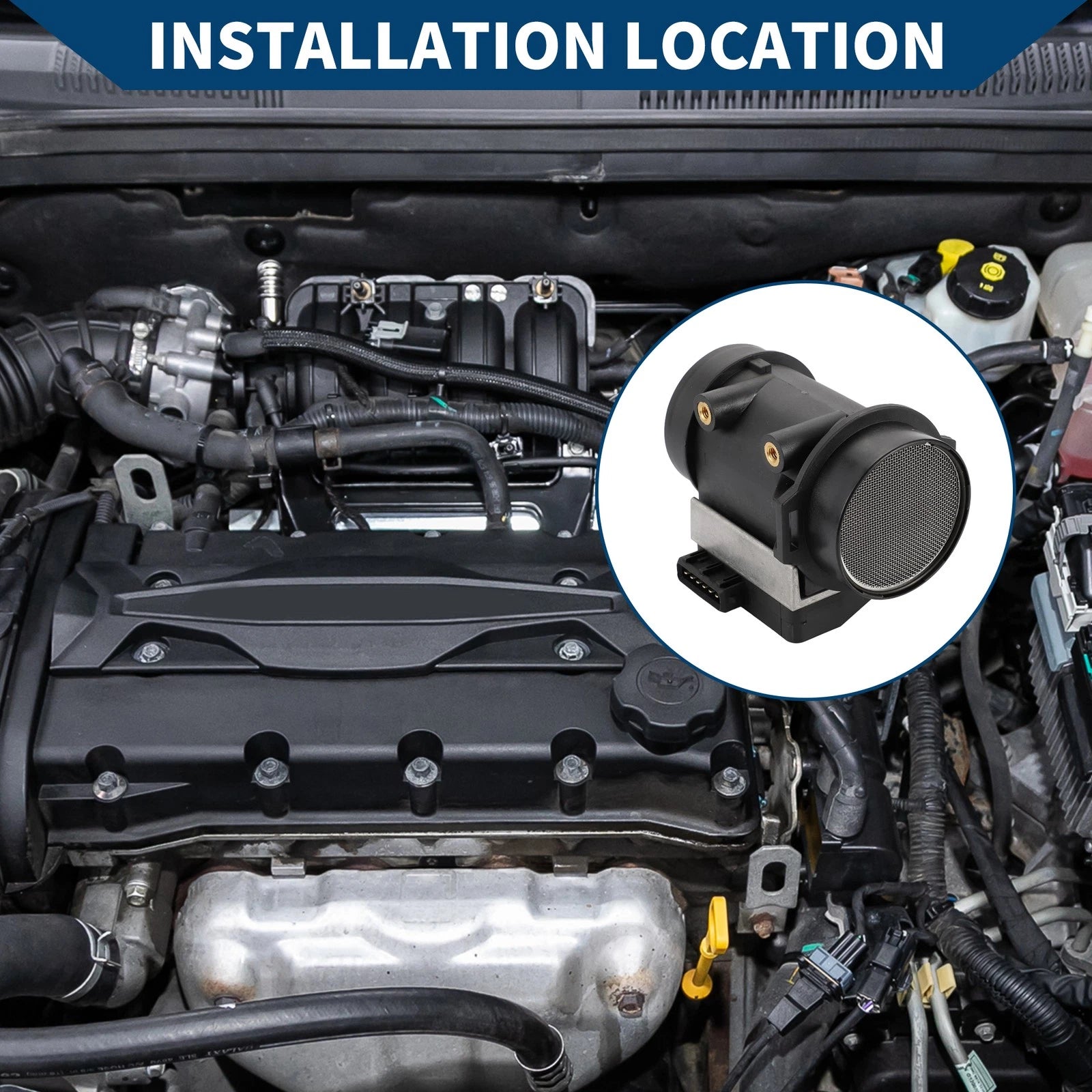 Mass Air Flow Sensor Assembly for Volvo 940 (1991–1995)