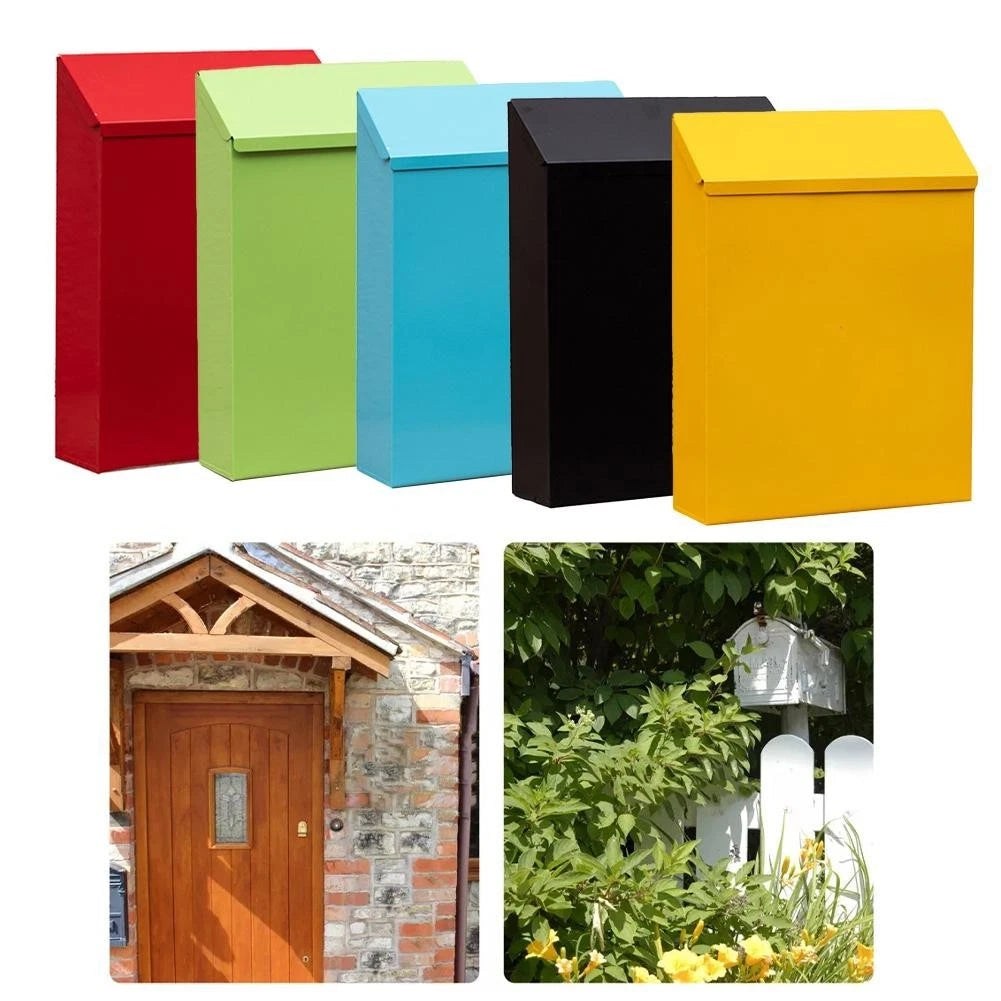Wall Mounted Mailbox with Safe Lock System and Two Keys