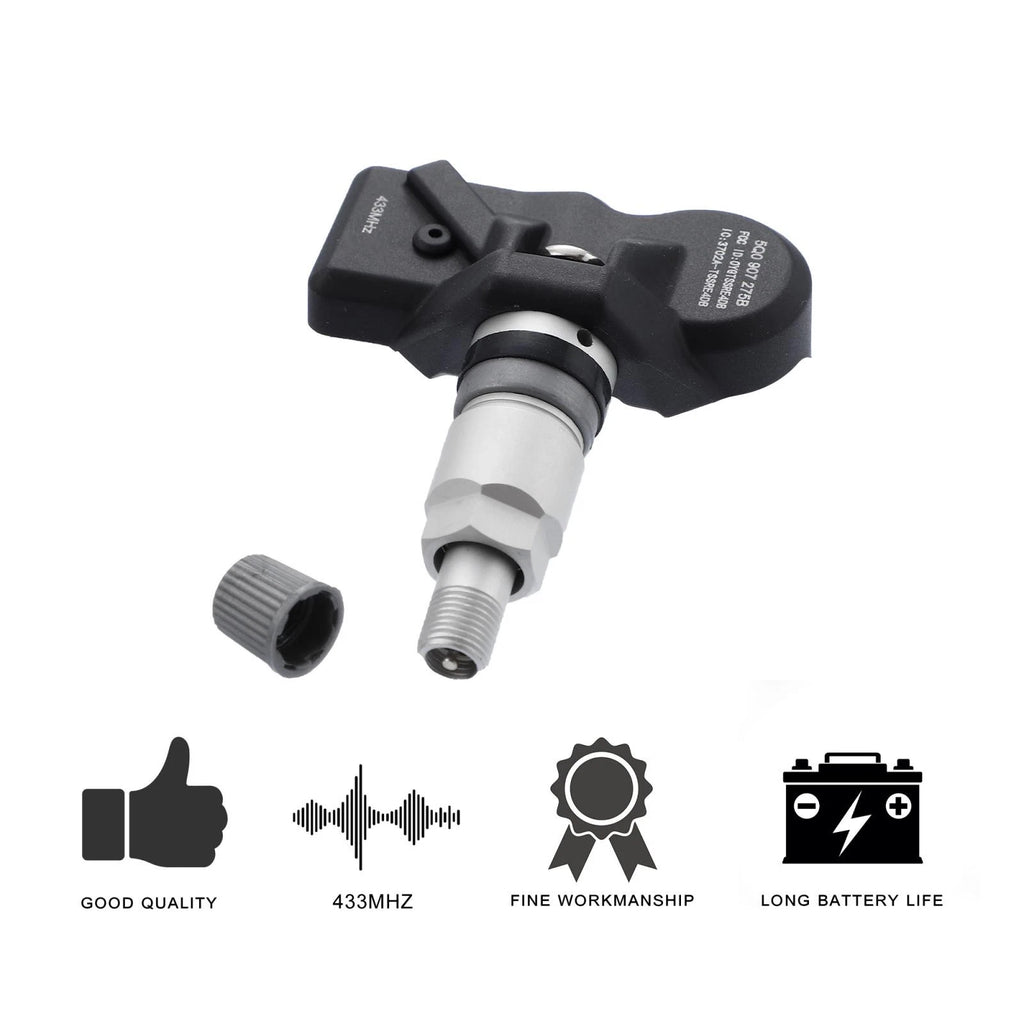 TPMS Sensor 433MHz Replacement Front Tire for Volkswagen (2009–2018)